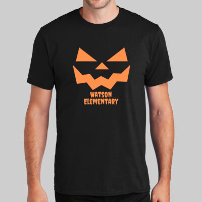 Adult T-Shirt - Jack-O'-Lantern - Orange Thumbnail