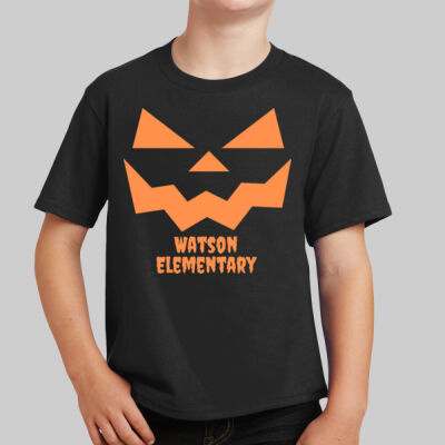Youth T-Shirt - Jack-O'-Lantern - Orange Thumbnail