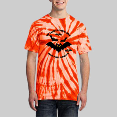 Adult Tie-Dye T-Shirt - Bats   Thumbnail