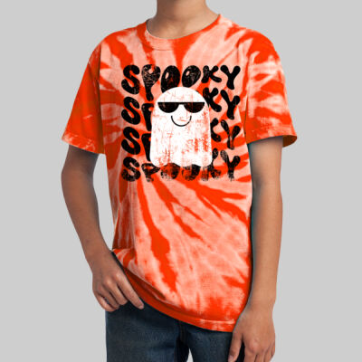 Youth Tie-Dye T-Shirt - Cool Ghost Thumbnail