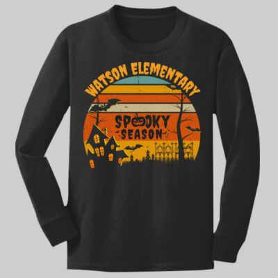 Youth Long Sleeve Shirt - Haunted House Thumbnail