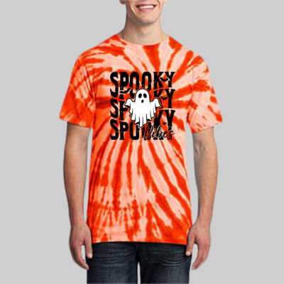 Adult Tie-Dye T-Shirt - Spooky Vibes Thumbnail