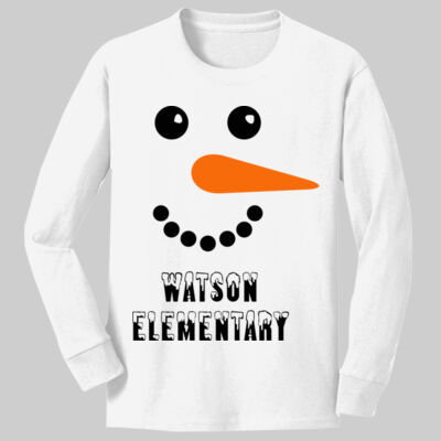 Youth Long Sleeve Shirt - Snowman Thumbnail