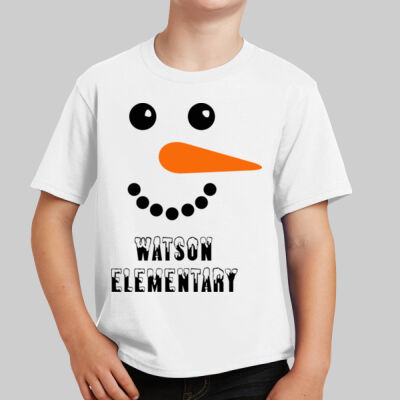 Youth T-Shirt - Snowman Thumbnail