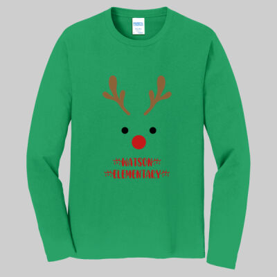 Adult Long Sleeve Shirt - Reindeer Thumbnail