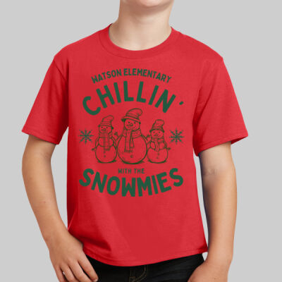 Youth T-Shirt - Chillin' - Green Thumbnail