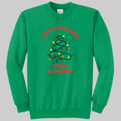 Adult Crewneck - Light Up - Red Thumbnail