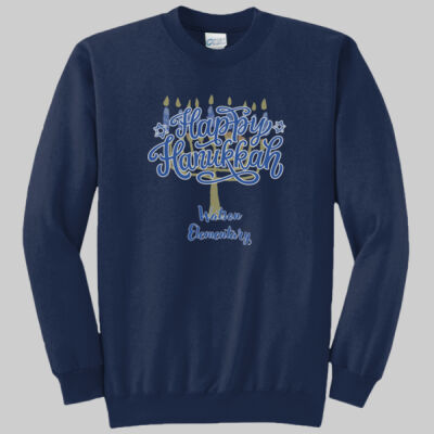 Adult Crewneck - Happy Hanukkah Thumbnail