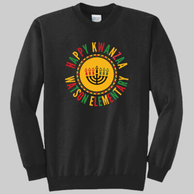 Adult Crewneck - Happy Kwanzaa Thumbnail