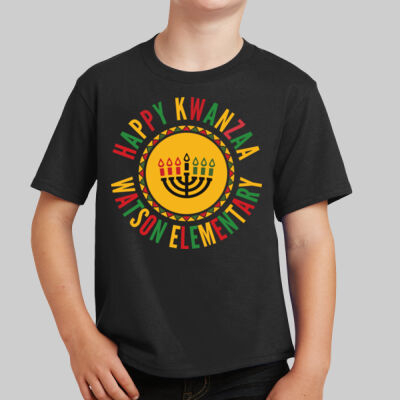 Youth T-Shirt - Happy Kwanzaa Thumbnail