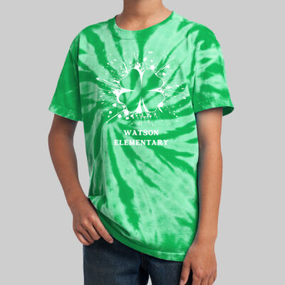 Youth Tie-Dye T-Shirt - Shamrock Thumbnail