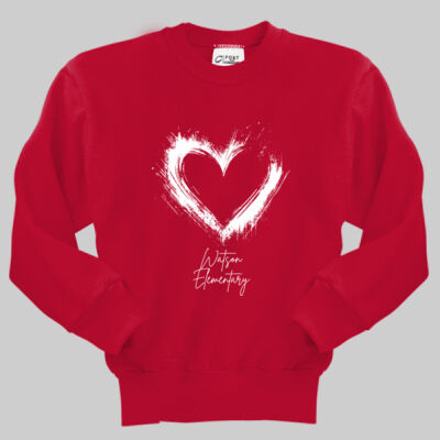 Youth Crewneck - Valentine's Heart Thumbnail