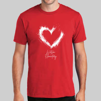 Adult T-Shirt - Valentine's Heart Thumbnail