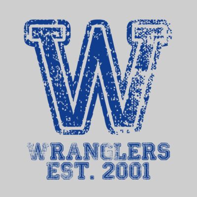 Distressed W - Blue Thumbnail