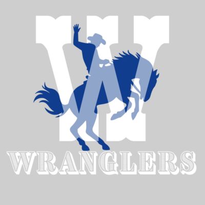 Bucking Wranglers - White Thumbnail